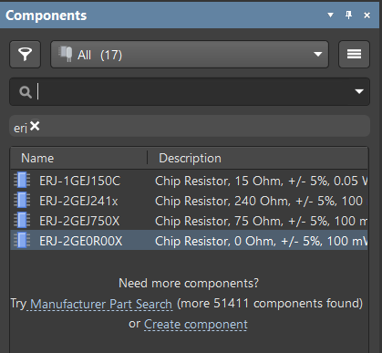 Created Component in Altium&nbsp;365